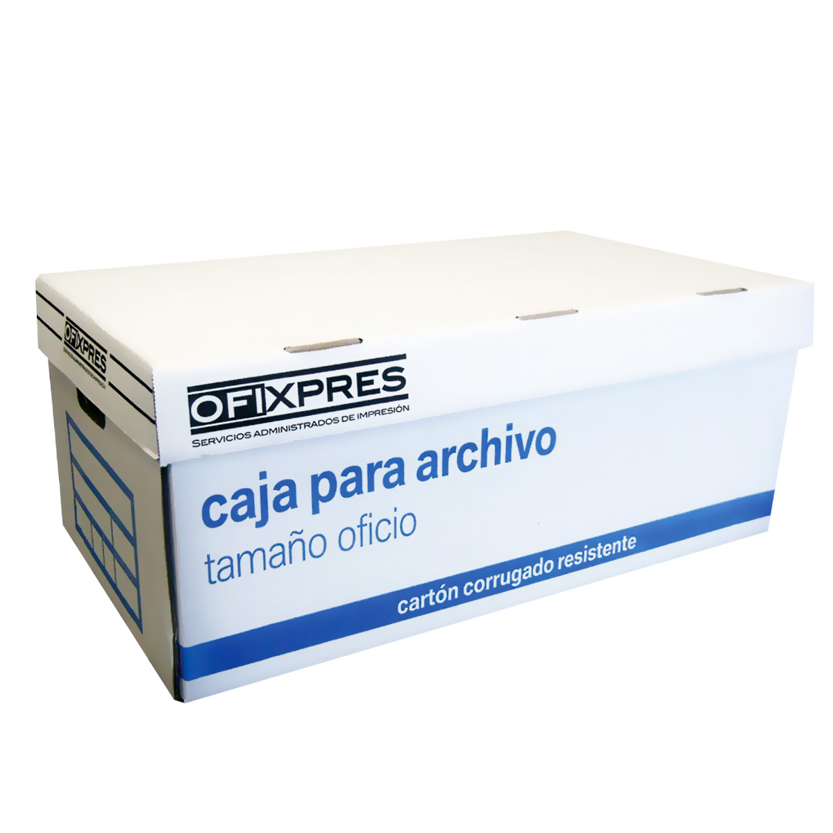 Caja para Archivo Oficio Office Depot / Cartón / Blanco