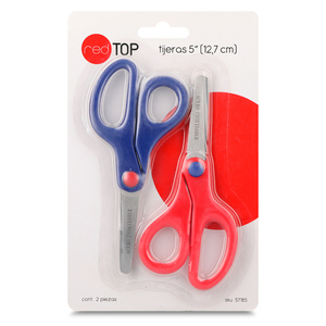 Tijeras Escolares Red Top Punta Roma 12.7 cm Tijeras Escolares Red Top Punta Roma 12.7 cm