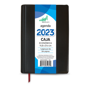 Agenda Caja Económica 2023 Hazel / Negro