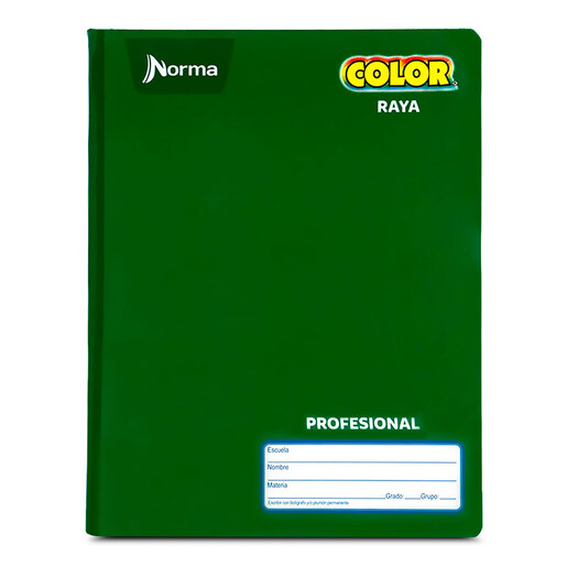 Cuaderno Profesional Norma Color 360 Raya Cosido 100 hojas