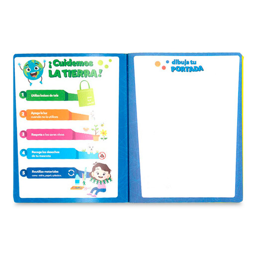 Cuaderno Profesional Norma Color 360 Cuadro Grande Cosido 100 hojas