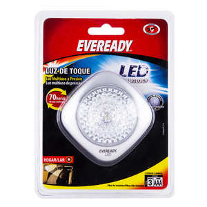 Lámpara de Pared Eveready LED Blanco 70 horas Lámpara de Pared Eveready LED Blanco 70 horas