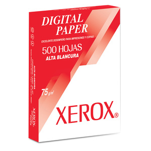 Paquete de Papel Bond Xerox Digital Paper 3R75122 / 500 hojas / Doble carta / Blanco / 75 gr Paquete de Papel Bond Xerox Digital Paper 3R75122 / 500 hojas / Doble carta / Blanco / 75 gr