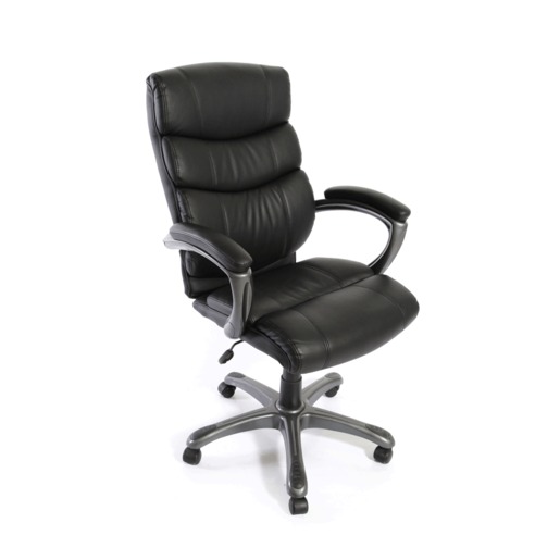 Silla Ejecutiva Techni Mobili Chicago Polipiel Negro | Office Depot Mexico