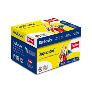 Caja de Papel Scribe Duplicador / Carta / 5000 hojas / Blanco Caja de Papel Scribe Duplicador / Carta / 5000 hojas / Blanco