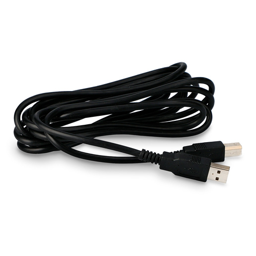 Cable USB 2.0 A Macho a B Macho Spectra 53617 / 3.04 metros / Negro