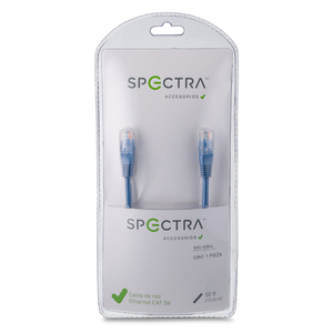 Cable Ethernet CAT 5e Spectra / 15.24 metros / Azul Cable Ethernet CAT 5e Spectra / 15.24 metros / Azul