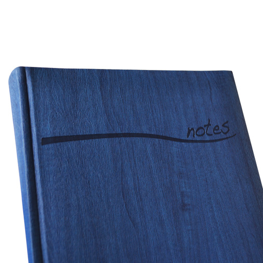 Libreta Ejecutiva Esquela Danpex Estilo Madera Azul Raya 256 hojas