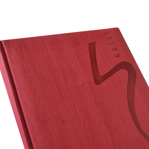 Libreta Ejecutiva DSIGN 256 páginas rayadas 17 x 24 cm Rojo