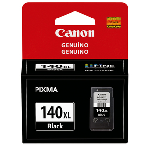 Cartucho de Tinta Canon PG 140 XL / 5200B001AB / Negro / 300 páginas / PIXMA