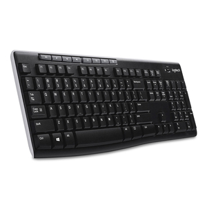 Teclado Inalámbrico Logitech K270 / USB / Windows / Estándar / Negro Teclado Inalámbrico Logitech K270 / USB / Windows / Estándar / Negro