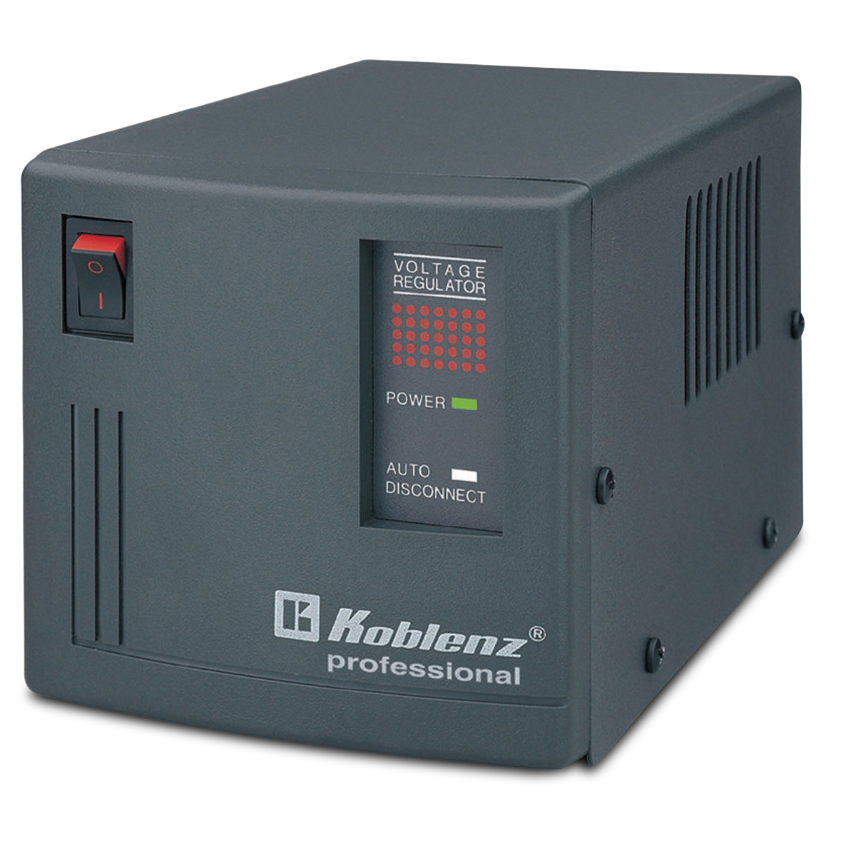 Regulador de Voltaje Koblenz Professional ER-2800 2800 VA 4 contactos Negro