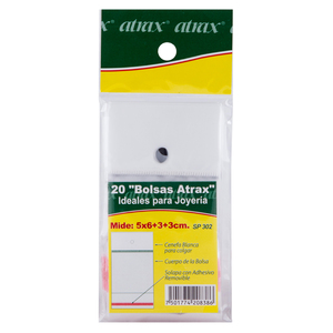Bolsas de Celofán para Joyería Atrax 20 piezas Bolsas de Celofán para Joyería Atrax 20 piezas