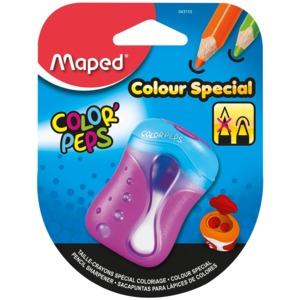 Sacapuntas Maped Color Peps Plástico Doble