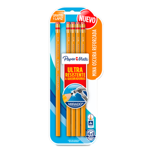 Lápiz Paper Mate Mirado Triangular 4 piezas Lápiz Paper Mate Mirado Triangular 4 piezas