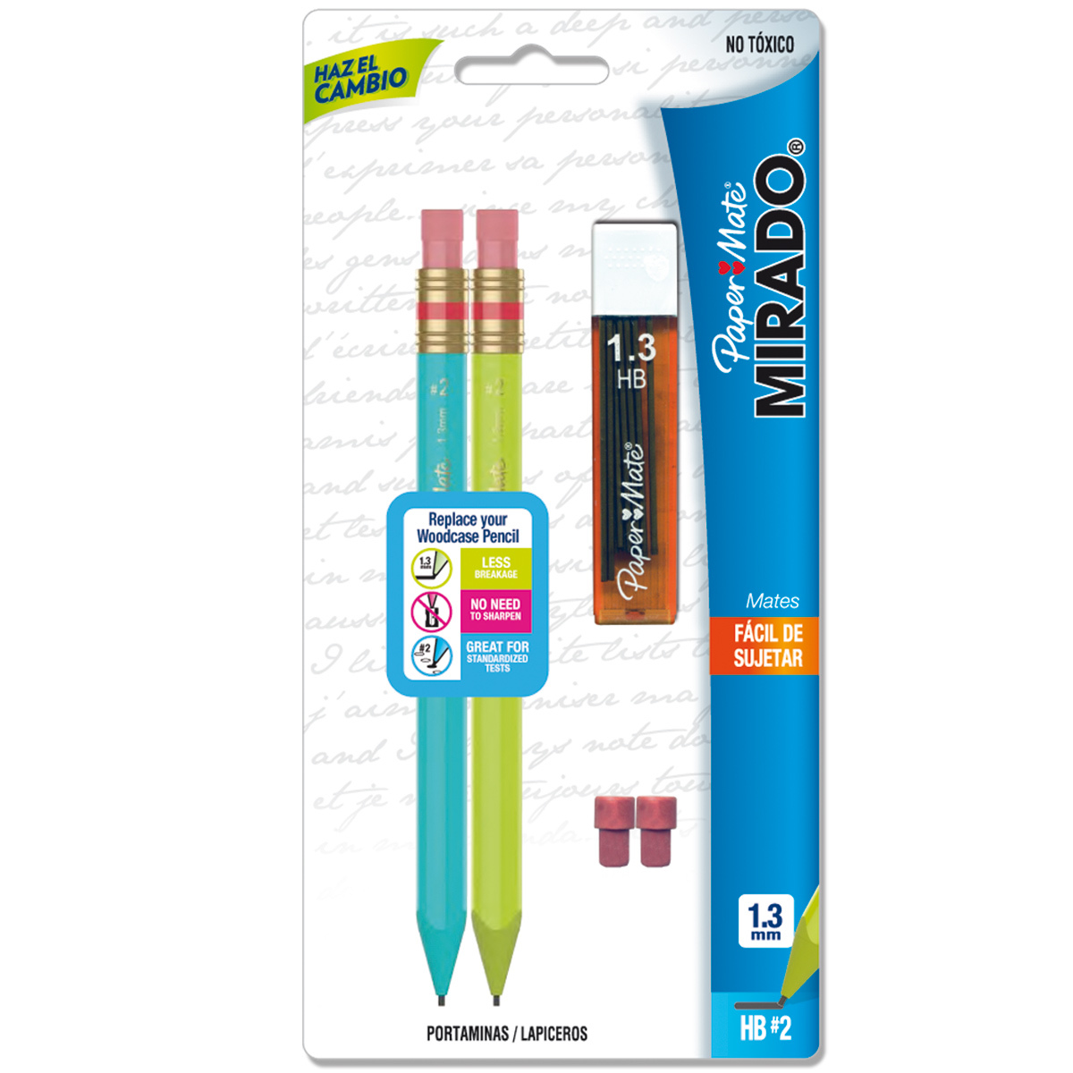 Lapicero Paper Mate Mirado 3 piezas