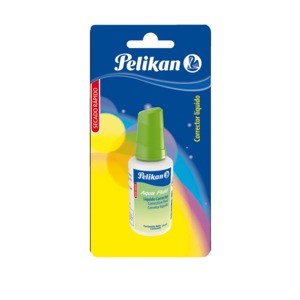 Corrector Líquido con Aplicador de Brocha Pelikan Aqua Fluid / 20 ml / 1 pieza Corrector Líquido con Aplicador de Brocha Pelikan Aqua Fluid / 20 ml / 1 pieza