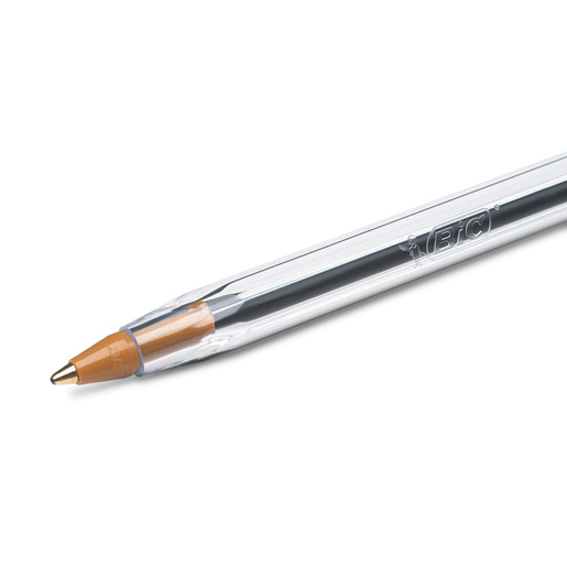 Plumas Bic Cristal Dura Más / Punto mediano / Tinta verde / 12 piezas