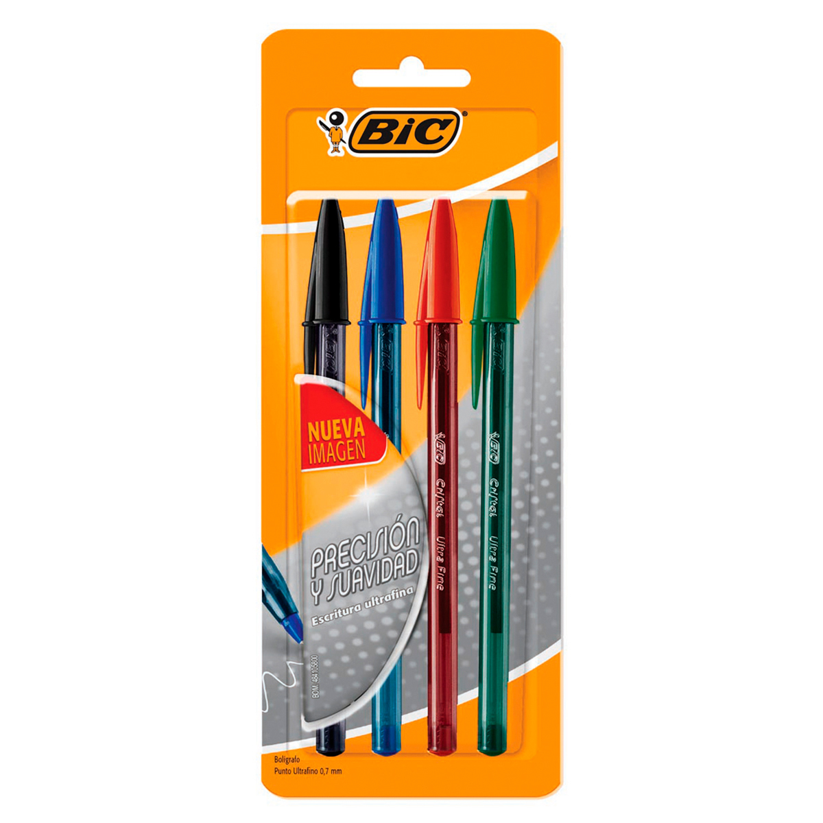 Bolígrafo con tinta de 4 colores BIC