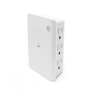 Supresor de Picos General Electric 10353 / 1500 Joules / 6 contactos / Blanco Supresor de Picos General Electric 10353 / 1500 Joules / 6 contactos / Blanco