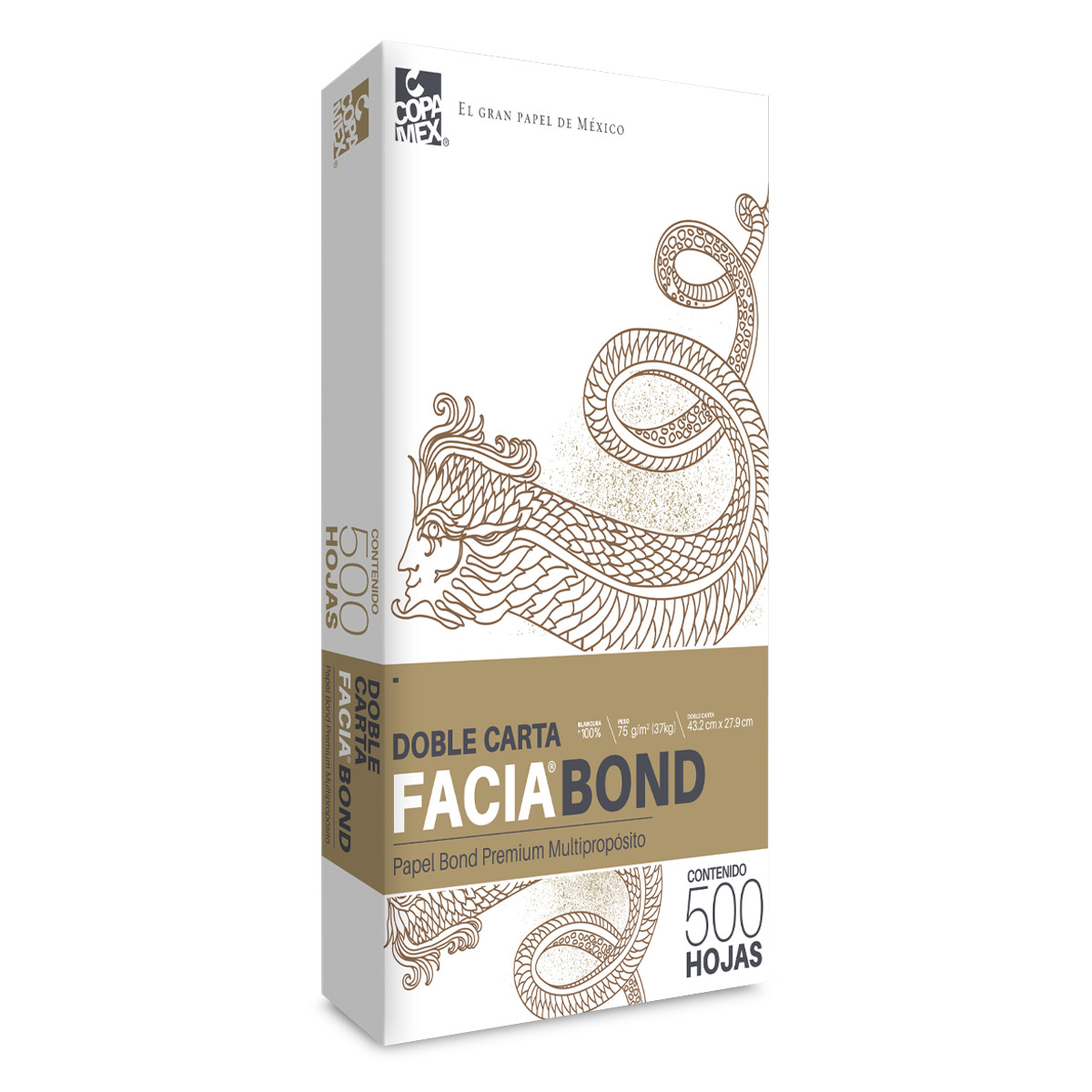 Papel Bond Doble Carta Facia Bond Premium Paquete 500 hojas blancas | Office  Depot Mexico