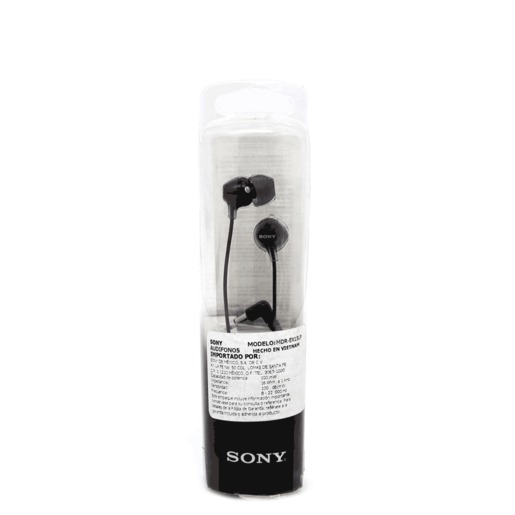 AUDIFONOS IN EAR SONY (NEGRO)