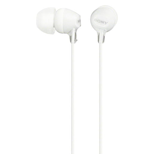 Audífonos Sony MDREX15LP / In ear / Plug 3.5 mm / Blanco
