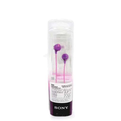 Audífonos Sony MDREX15LP / In ear / Plug 3.5 mm / Morado
