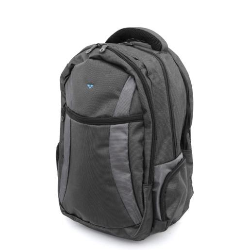 Mochila para Laptop Supra 9155 / Gris con negro / 16 Pulg.