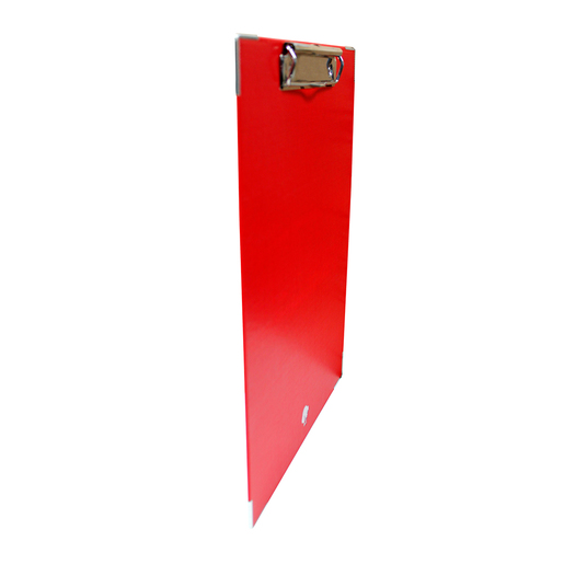 Tabla de Plástico con Clip Carta Techmakro / Rojo