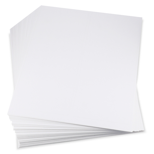 Etiquetas Adhesivas para Impresión Office Depot / 8.4 x 10.1 cm / Blanco / 600 etiquetas