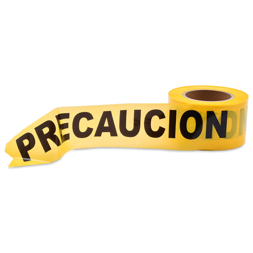 CINTA DE ADVERTENCIA SILVERLINE PRECAUCIÓN (1 PZA.)