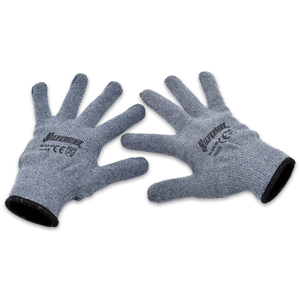 GUANTE SILVERLINE CON PUNTOS PVC (GRIS, ALGODON) GUANTE SILVERLINE CON PUNTOS PVC (GRIS, ALGODON)