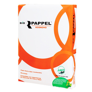 Paquete de Papel Revolución Reciclado Econovo 500 hojas Carta 49 gr Paquete de Papel Revolución Reciclado Econovo 500 hojas Carta 49 gr