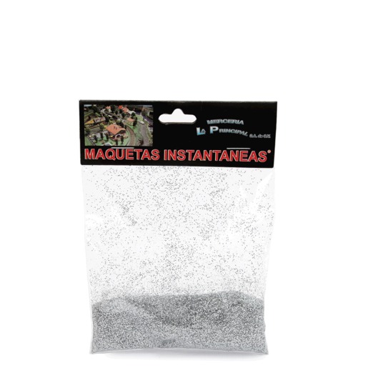 Diamantina Metálica La Principal Plata 1 pieza