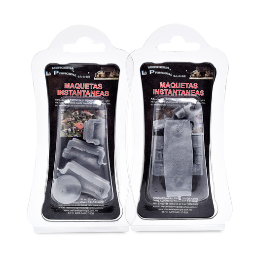 Figuras para Maqueta Muebles Mercería La Principal Gris