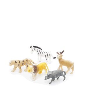 Figura para Maqueta La Principal Animales de Selva 5 piezas Figura para Maqueta La Principal Animales de Selva 5 piezas