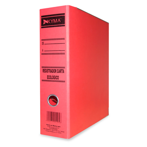 REGISTRADOR KYMA ECOLOGICO (ROJO, CARTA) REGISTRADOR KYMA ECOLOGICO (ROJO, CARTA)