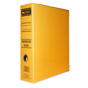 REGISTRADOR KYMA ECOLOGICO (AMARILLO, CARTA) REGISTRADOR KYMA ECOLOGICO (AMARILLO, CARTA)