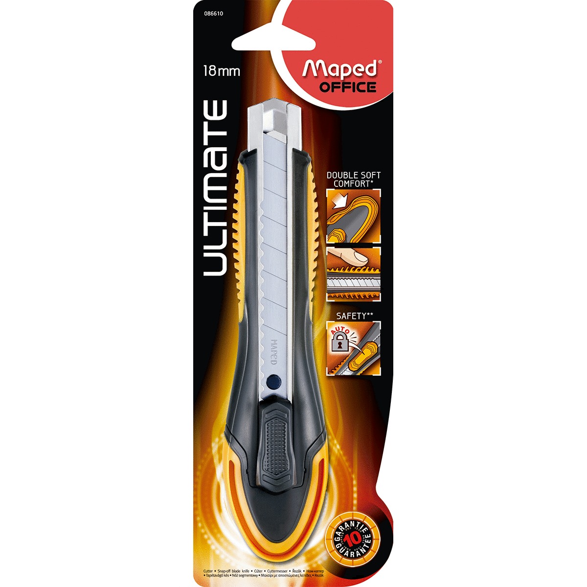 CUTTER MAPED OFFICE ULTIMATE (AMARILLO, 18 MM)