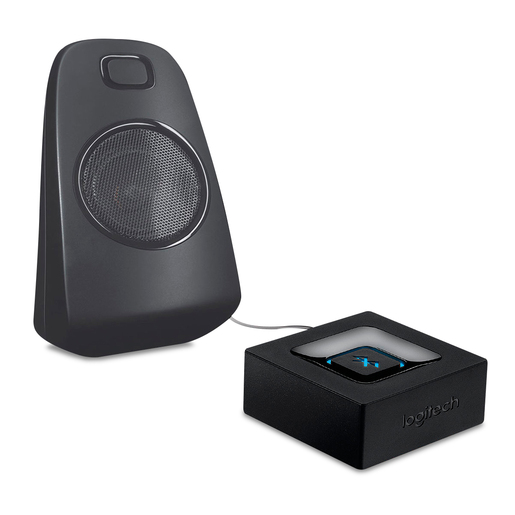 Receptor de Audio Bluetooth Logitech Multipunto / 3.5 mm /  RCA / Negro
