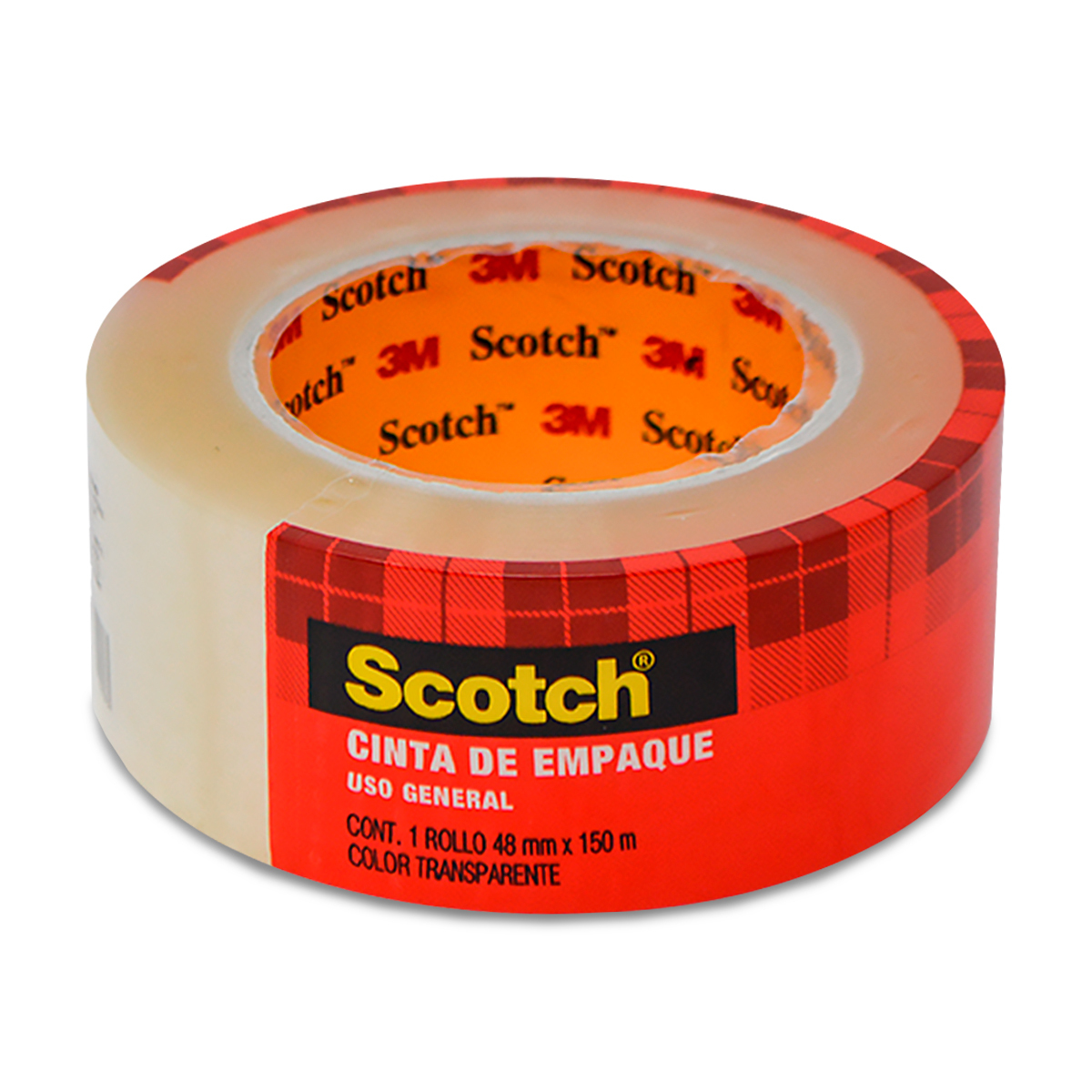 Cinta De Empaque 3M Scotch 301T Transparente 48 Mm X 150 M 1 Pieza cinta-de-empaque-3m-scotch-301t-transparente-48-mm-x-150-m-1-pieza