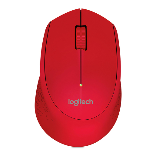 Mouse Inalámbrico Logitech M280 Nano Receptor USB  Rojo 