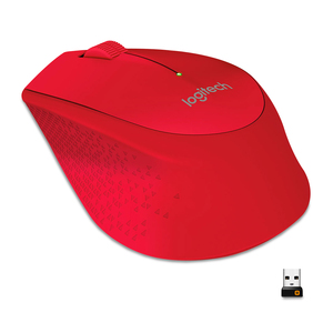 Mouse Inalámbrico Logitech M280 / Nano receptor USB / Rojo / PC / Laptop / Mac Mouse Inalámbrico Logitech M280 / Nano receptor USB / Rojo / PC / Laptop / Mac