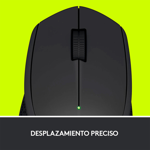 Mouse Inalámbrico Logitech M280 / Nano receptor USB / Negro / PC / Laptop