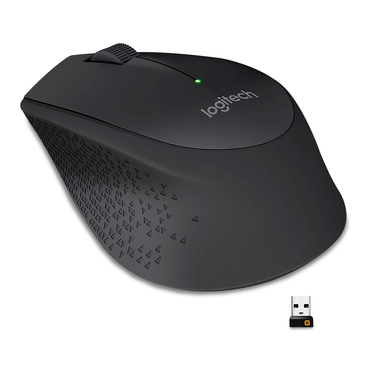 Mouse Inalámbrico Logitech M280 / Nano receptor USB / Negro / PC / Laptop