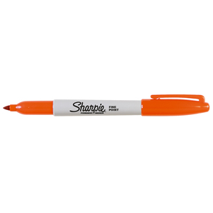 Marcador Permanente Sharpie Punto Fino Naranja Marcador Permanente Sharpie Punto Fino Naranja