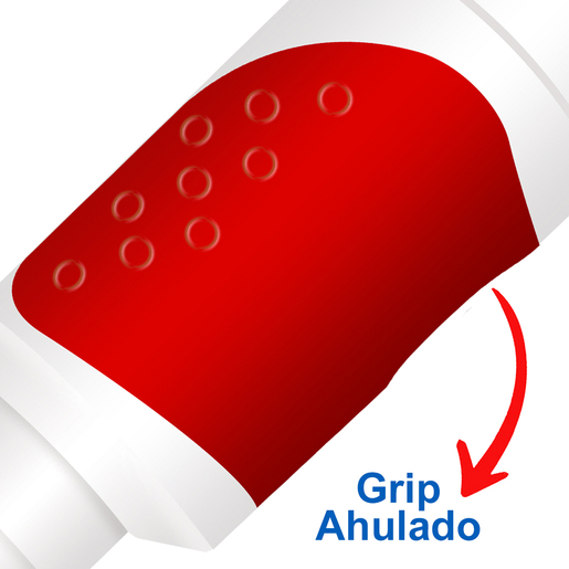 Marcador para Pizarrón Blanco Magistral Grip / Punta de bala / Rojo / 1 pieza