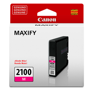 Cartucho de Tinta Canon PGI 2100 M / 9317B001AA / Magenta / 700 páginas / PIXMA Cartucho de Tinta Canon PGI 2100 M / 9317B001AA / Magenta / 700 páginas / PIXMA