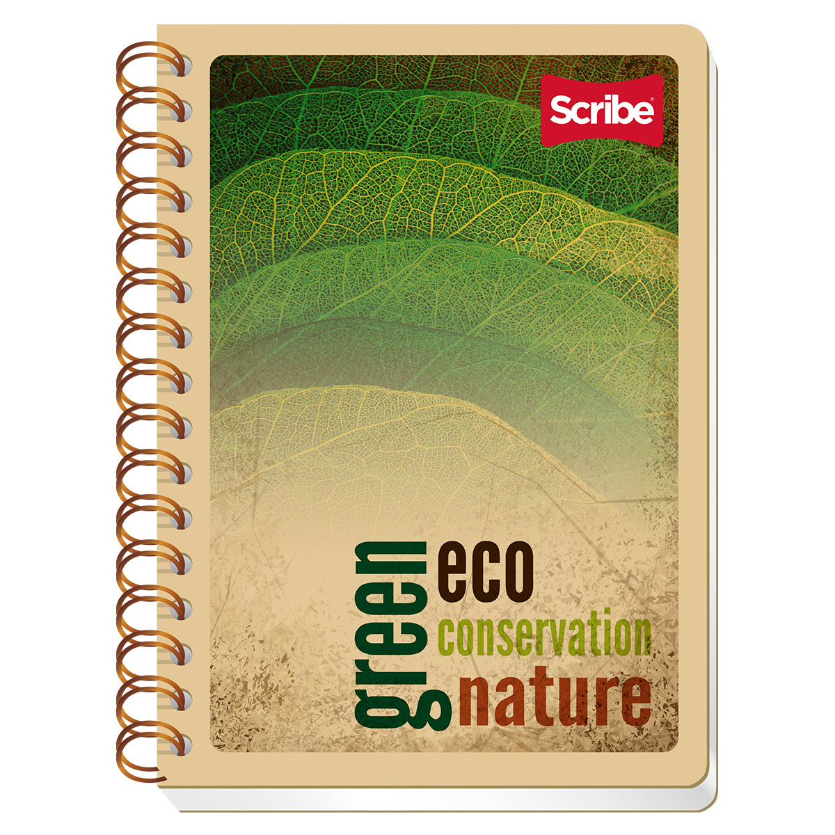 Cuaderno Forma Francesa Scribe Ecológico Raya 100 hojas